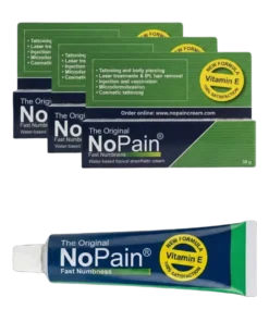 NoPain® numbing cream – 3 tubes, 30g each