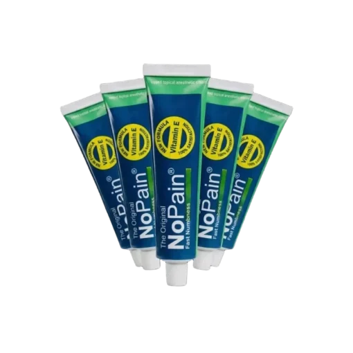 NoPain® numbing cream – 5 tubes, 30g each