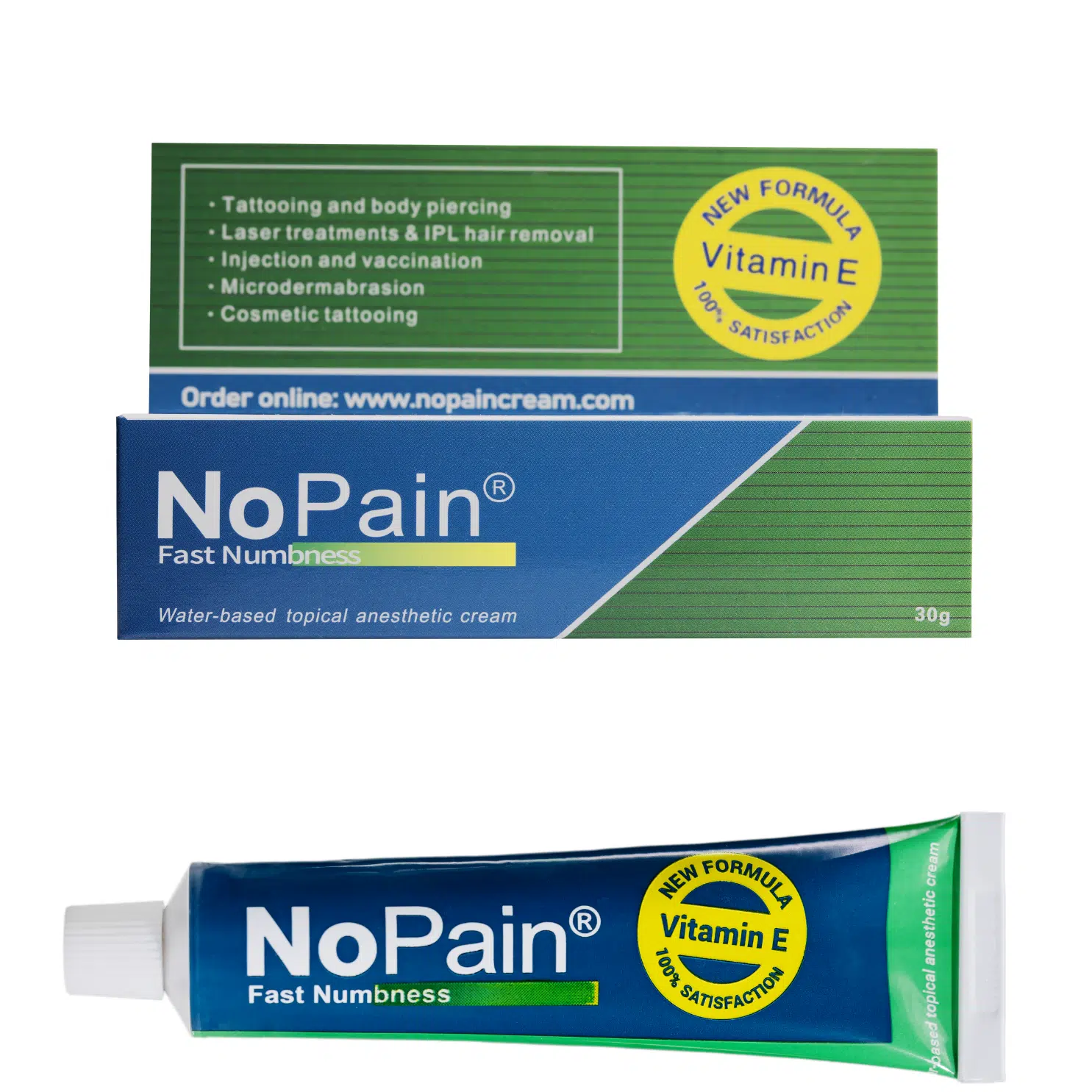 1 tube 30g. cream