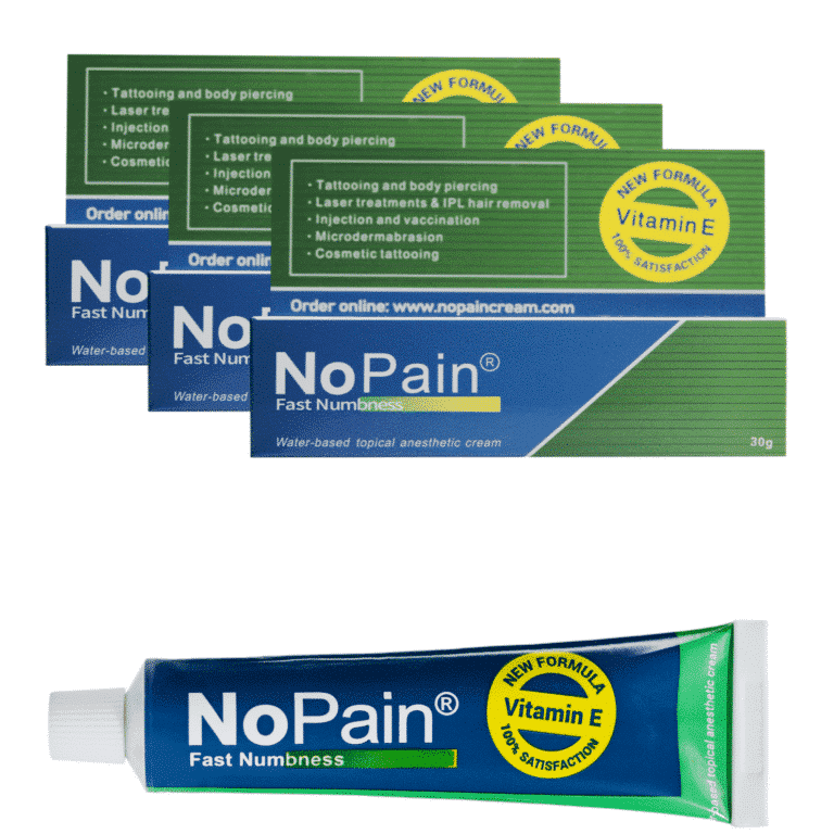 3 tubes 30g. cream
