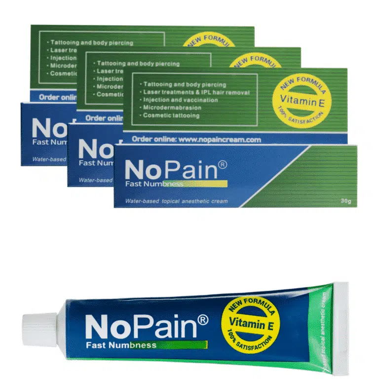 3 tubes 30g. cream