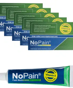 5 tubes 30g. cream