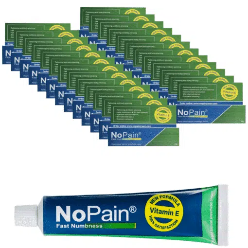 25 tubes 30g. cream